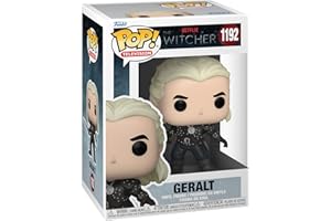 Funko POP! TV: Wiedźmin - Geralt - 1/6 szansy na rzadki wariant pościgu - Wiedźmin - kolekcjonerska figurka winylowa - pomysł na prezent - oficjalny towar - zabawki dla dzieci i dorosłych