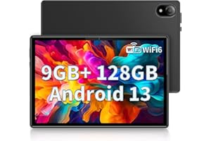 DOOGEE U10 Tablet 10 Pollici, 9GB RAM+128GB ROM/TF 1TB Tablet Android 13, Bluetooth 5.0 | WiFi-6 | 5060mAh | 1280 * 800 | 5MP+8MP | Widevine L1 | TUV Luce Blu Bassa