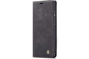 JMstore Funda Compatible con Xiaomi Mi 9T/Mi 9T Pro/Redmi K20/K20Pro, Magnético Carcasa Funda Móvil Billetera Cuero Funda con Tapa Libro Caso Soporte Plegable (Negro)