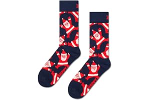 Happy Socks Julstrumpor med Jultomtemotiv