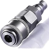 Hismith Air quick adapter, conversion to KlicLok system, all-metal self-locking adapter (quick air connector convert to KlicL