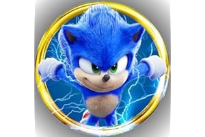 KTD Premium Esspapier Tortenaufleger Tortenbild Geburtstag Sonic K1