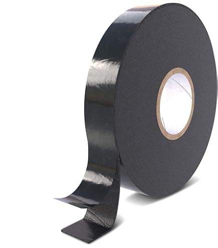 Taiyeestar Dubbelzijdig Plakband Heavy Duty, Montagetape waterdichte schuimtape, Waterdichte Sterke Montagekleefband voor stripverlichting, auto, huis- en kantoordecoratie, zwart, 5 m x 50 mm