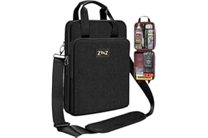 ZINZ Smukły i rozszerzalna torba podróżna na laptopa 12,9-13 cali do MacBook Air/Pro 13" M3/M2/M1, iPad Air/Pro 13"