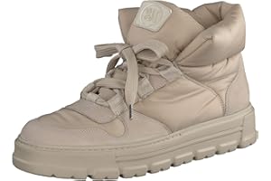 Paul Green Damen Schnürbootie mit Merino-Warmfutter, Frauen High-Top Sneaker