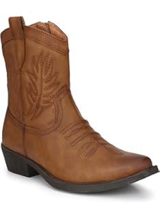 synthetic cowboy boots