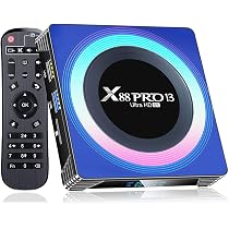Box Android TV RUPA 13.0 - 4 Go RAM / 64 Go ROM, Processeur RK3528, WiFi 2.4G/5G, Support 8K, Télécommande Vocale - 2