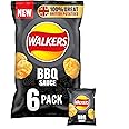 Walkers BBQ Sauce Multipack Crisps 6x25g