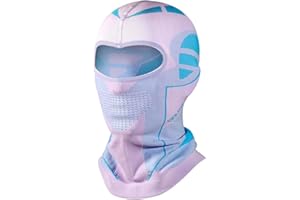 Mulor Passamontagna Donna Maschera da Sci Maschera Integrale Fodera per Casco Traspirazione dell'umidità Alta Elasticità