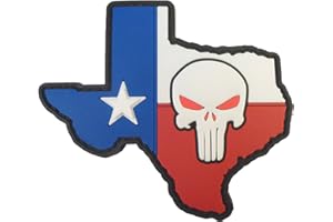LEGEEON Punisher Texas Lone Star American Sniper DEVGRU PVC Patch