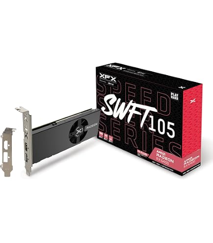 Sapphire PULSE RX6400, 4GB DDR6, PCIe4, HDMI, DP, 2321MHz Clock