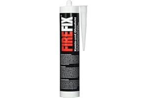 FIREFIX 1790 Kamin- und Ofendicht (Kartusche) 310 ml, hitzebeständig bis 1.000 °C