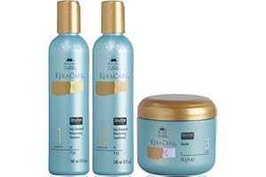 GÉNÉRIQUE Avlon Keracare Dry & Itchy Scalp Anti Pellicules Hydratant Shampooing, Conditioner & Glossifier Set