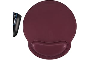 MAIDERN podkładka pod ​mysz z pianką memory, ergonomiczna，antypoślizgowa gumowa podstawa，ochrona przed ścięgięciami，wygodna mata myszy na pulpit komputera laptopa