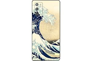 Berkin Arts Compatible con Samsung Galaxy Note 20 5G Funda Premium Silicona Carcasa Ukiyo-e Estilo japonés (Katsushika Hokusai-La Gran Ola de Kanagawa)