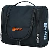 FRELSO Cosmetic Bag Travel Personal Care Organizer Bag with Hook