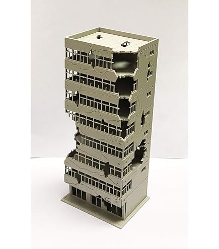 Outland Models Railroad Scenery City Style Tall Apartment - Foto 8