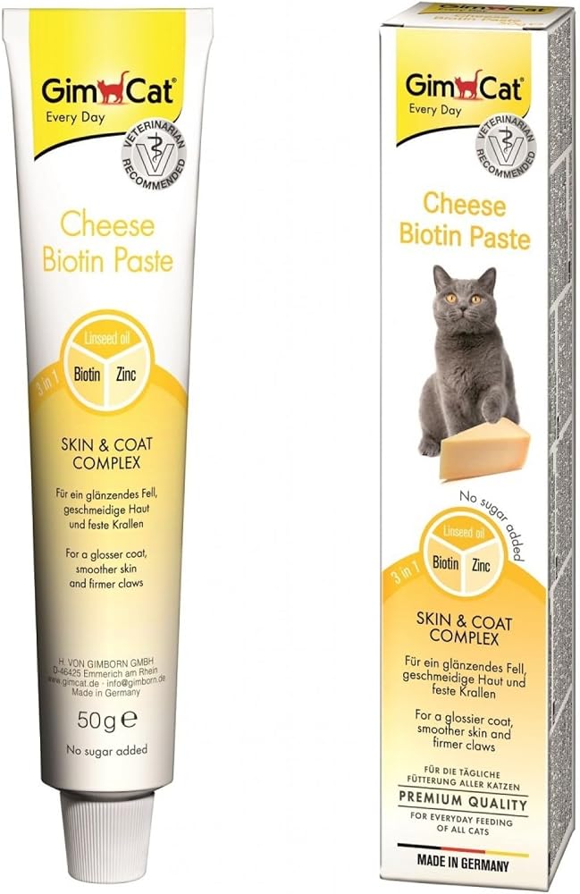 GimCat Biyotinli Ve Peynirli Güzellik Macunu 50 gr