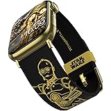 Star Wars - C-3PO Droid Blueprints Cinturino Smartwatch - Licenza ufficiale, compatibile con ogni dimensione e serie di Apple