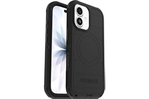 ‎OTTERBOX OtterBox Defender Series Pro MagSafe Etui do iPhone 17, Odporne Na Wstrząsy i Upadki, wyjątkowo wytrzymałe, 7 Razy Przetestowane Zgodnie ze Standardami Wojskowymi, Czarne