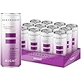 MEDAHUMAN CBD Still Drink (20mg), Night, Sour Cherry & Hibiscus, with Valerian Root, Vitamin D3 & Magnesium, Low Calorie, Vegan, Adaptogens & CBD Sleep Aid & Anxiety Relief Drink (Pack of 12 x 250ml)