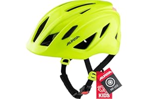 ‎ALPINA ALPINA PICO Flash - Beleuchteter, Leichter & Bruchfester Fahrradhelm Mit Fliegennetz Für Kinder