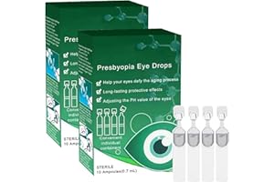 SOVTAY Ourlyard Augentropfen Zur Rehabilitation Der Alterssichtigkeit, 10PCS/box OurLyard Augentropfen, Ourlyard Eye Drops for Rehabilitation of Presbyopia, Presbyopia Recovery Treatment Drops (2box)