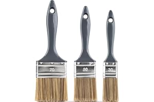 Color Expert 82650315, Lasurpinselset 30/50/70 mm Grau