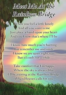 pet rainbow bridge memorial