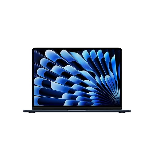 Apple MacBook Air (13 inch, Apple M4 Chip with 10-Core CPU and 8-Core GPU, 16GB Shared Memory, 256GB) - Midnight