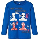 Name It NMMSEPP SPIDERMAN LS TOP MAR Tiş&ouml;rt Erkek &ccedil;ocuk