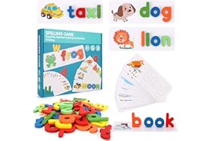 NASHRIO Toys for 3-6 Year Old Boys Girls Presents, Preschool Educational Toys for 3 4 5 6 Years Old, Flash Cards Learning Games for Ages 4 5 6 7 8 Year Old Birthday for Kids Girls Boys