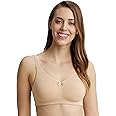 Jockey FE41 Women's Wirefree Non Padded Super Combed Cotton Elastane Stretch Full Coverage Everyday Bra with Concealed Shaper Panel and Broad Fabric Straps