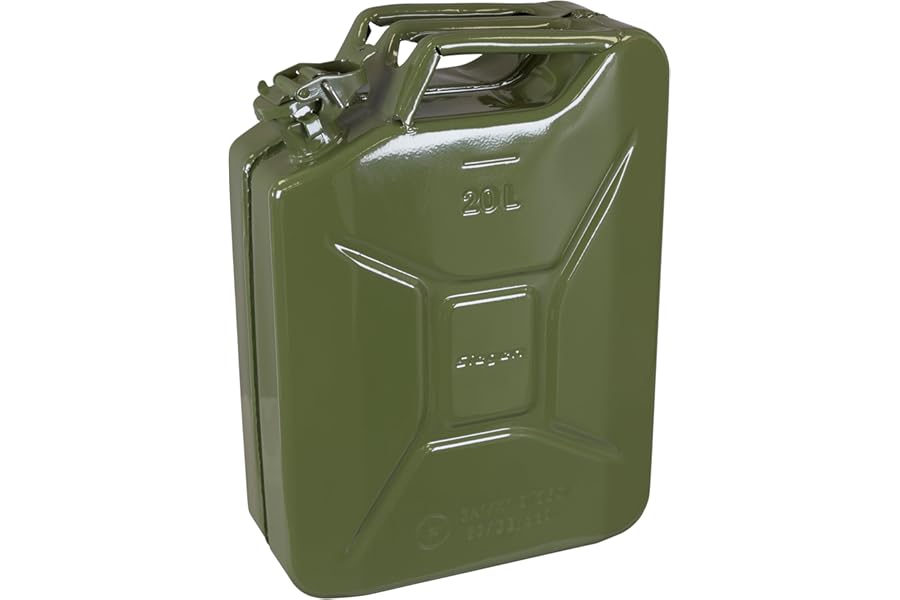Sealey 20L Jerry Can - Green - JCY20G