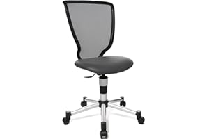 ‎TOPSTAR Topstar 71487S12 Titan Junior, Schreibtischstuhl, Kinderdrehstuhl, Netzrückenlehne, Bezugsstoff Anthrazit, 40 x 44 x 98 cm