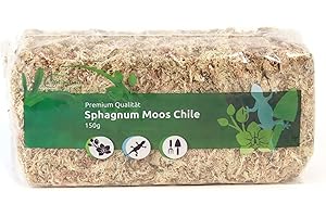 SPHAGNUM-SHOP.COM Sphagnum Mech do terrarium i storczyków z Chile 150 g