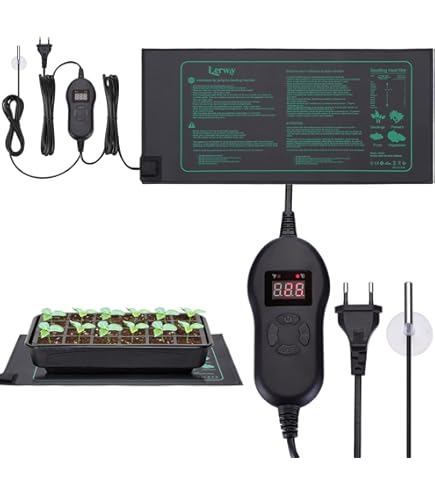 Pflanzen Heizmatte Mit Thermostat - Ideale Wärme Für Besseres Pflanzenwachstum