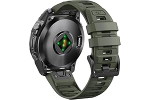 ANBEST Correa para Garmin Fenix 5/7/6/8 47mm, Correa Silicona 22mm Quick-fit para Fenix 6 Pro/7 Pro/5 Plus/Forerunner 965/955/945/935