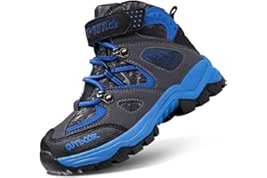 VITIKE Kinder Winterstiefel Jungen Mädchen Winterschuhe Warmfutter Schneestiefel Trekkingstiefel