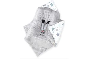 Amilian Copertina per ovetto, 90 x 90 cm, per neonati, per il comfort e la sicurezza del vostro bambino, per passeggino o seggiolino auto, colore: turchese