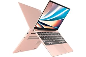 AOCWEI Laptop 14 pollici Processore Celeron N4020 (fino a 2,8 GHz), Win 11 PC portatile 6GB RAM 256GB SSD Supporta 1TB di espansione, Laptop con 5G WiFi, IPS 1920x1080, BT 4.2, USB*2, Type-C, HDMI-Oro