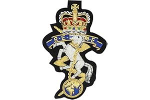 FAMILY CRESTS REME Royal Electrical and Mechanical Engineers, Army Embroidered Blazer badge