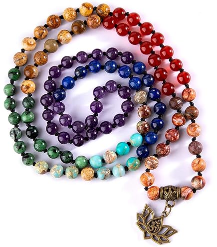 Bracciale Chakra 7 Colori – Delicato Braccialetto Spirituale In Pietra E Metallo, Regalo Benessere Per Donna