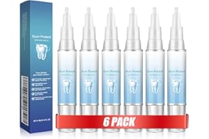 SEESUNO 6 Pcs Mullein Gum Repair Gel, Mild Teeth Repair Gel for Oral Deep Cleaning & Teeth Whitening & Fresh Breath