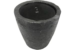 Rosenthal Collection #1-1 Kg Foundry Clay Graphite Crucibles Cup Furnace Torch Melting Casting Refining Gold Silver Copper Brass Aluminum