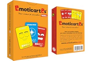 Emoticartes Adultes - Jeu de Cartes Ludo-Éducatif-Indispensable pour Retrouver Confiance en Soi