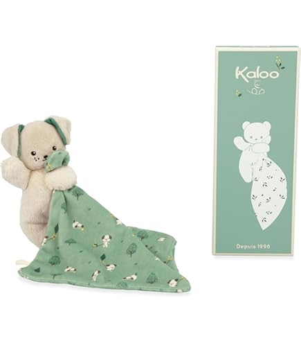 Doudou et compagnie Plaid douceur 100 x 70 cm Yoca le Koala Blanc