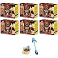 Eternal Spirit Beauty 4 in 1 Coffee, with GANODERMA (REISHI) – Pack of 6. Bonus 1 Stainless Steel Cute Mini Cat Spoon, Assorted Colors