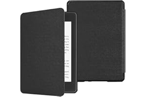 Fintie Folio Etui do 6" wodoodporny Kindle Paperwhite 10. generacja 2018 (Model: PQ94WIF) - Etui z Auto usypiania/budzenia (NIE ODPOWIEDNI do 6" Kindle PW bez funkcji wodoodporności), Czarny
