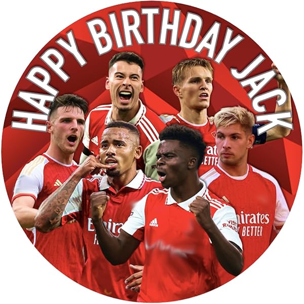 Details more than 162 arsenal cake topper amazon in.eteachers
